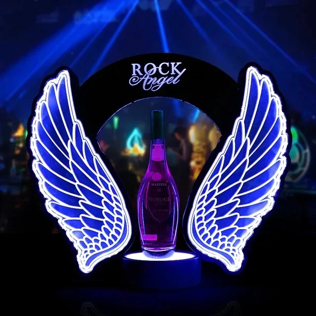 Wine Beer Rack - رف عرض للبار قابل لإعادة الشحن