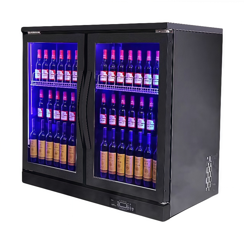 Wine Beer Dual Zone - خزانة بار صغيرة لتبريد الهواء ومشروبات