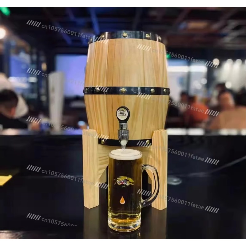 Wine Beer Rack - رف بيرة بسعة 3 لتر، مزود