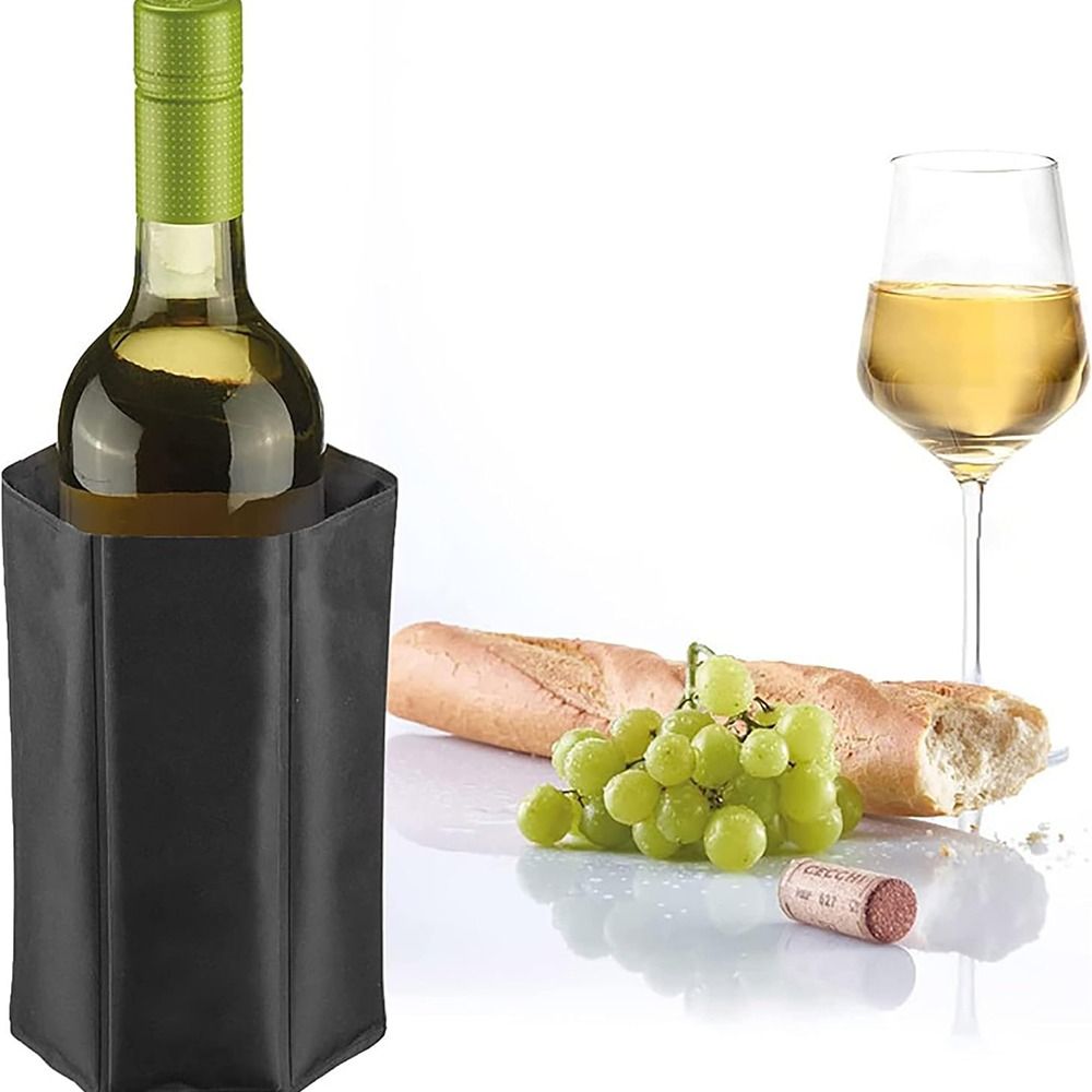 Wine Chiller Sleeve - غطاء تبريد زجاجات النبيذ القابل لإعادة