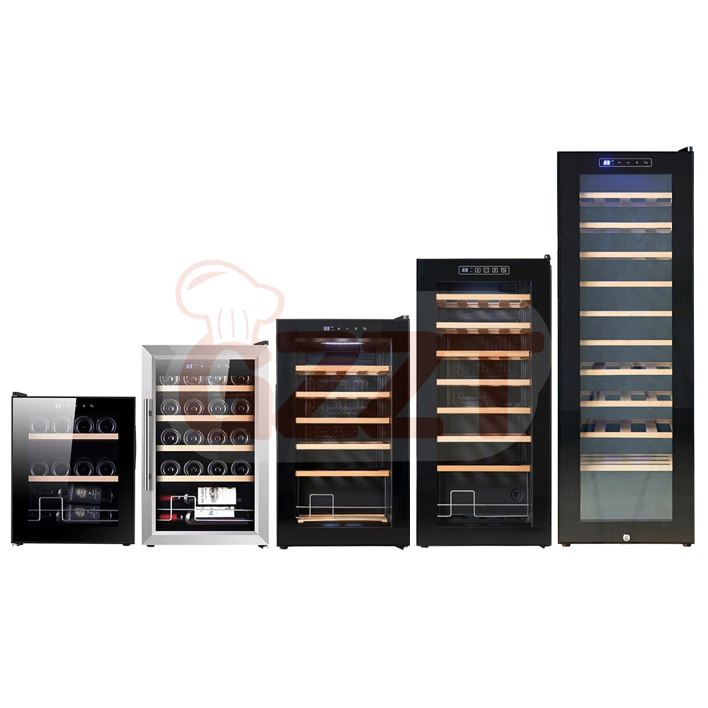 Wine Beer Dual Zone - ثلاجة عرض عالية الجودة للمشروبات، ثلاجة