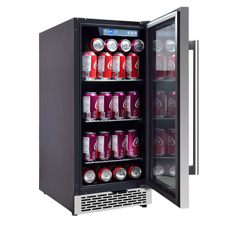 Oem شرب صغير بار الثلاجة مخصص  - مراجعة Wine Beer Dual Zone وسعره