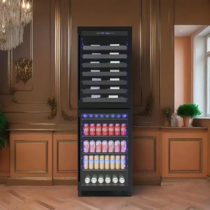 ثلاجة مشروبات كهربائية ذكية بع - مراجعة Wine Beer Dual Zone وسعره