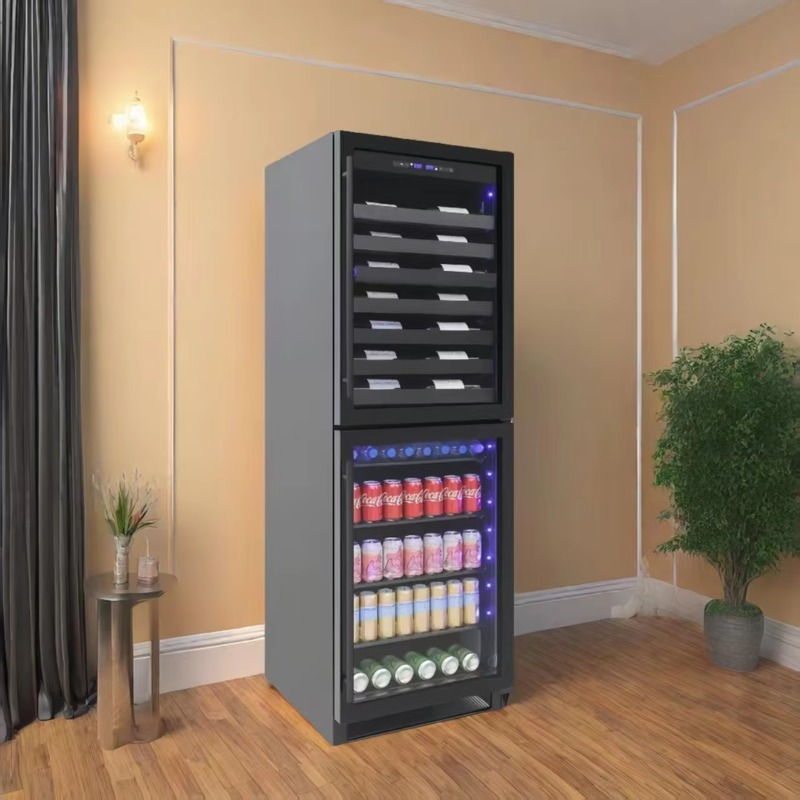 ثلاجة مشروبات كهربائية ذكية بع - مراجعة Wine Beer Dual Zone وسعره