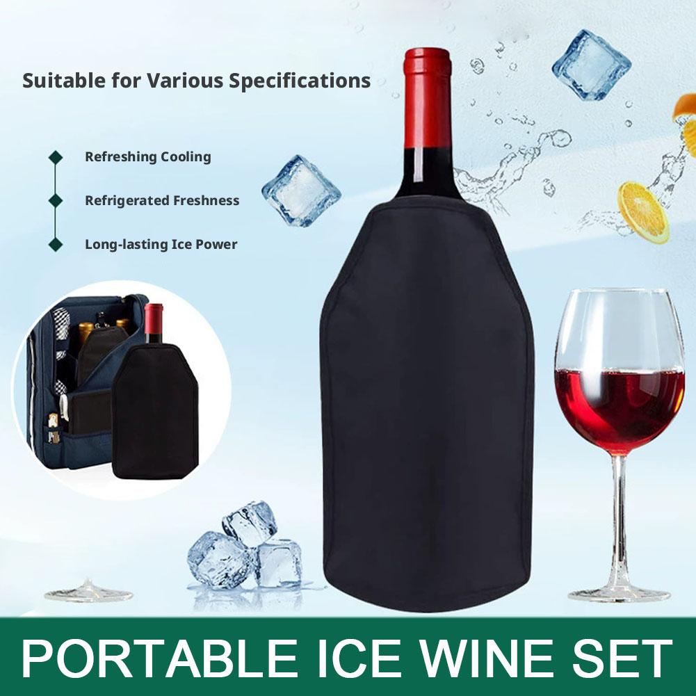 حافظة تبريد النبيذ الجليدية ال - مراجعة Wine Chiller Sleeve وسعره