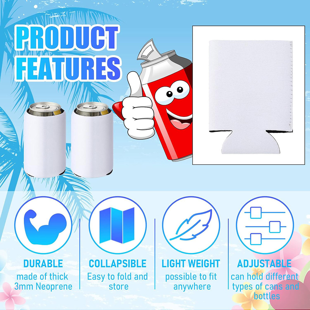 10-50 قطعة من أغطية علب المشرو - مراجعة Wine Chiller Sleeve وسعره