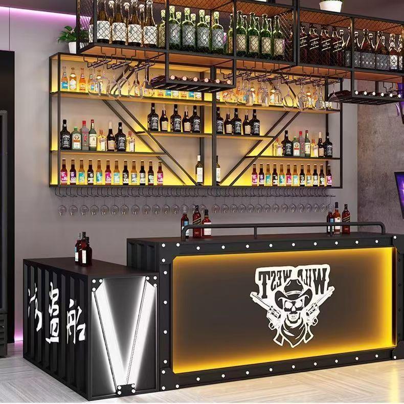 رف نبيذ معلق على الحائط، رف مض - مراجعة Wine Beer Rack وسعره