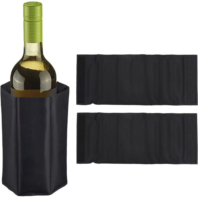 مبرد زجاجات النبيذ السريع، قاب - مراجعة Wine Chiller Sleeve وسعره