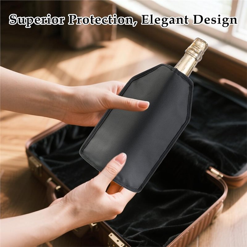 غطاء تبريد النبيذ AB02، مبرد ج - مراجعة Wine Chiller Sleeve وسعره