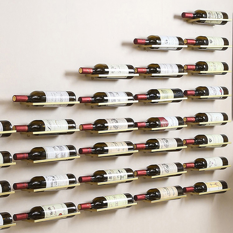 1 قطعة الحائط بار النبيذ حامل  - مراجعة Wine Beer Rack وسعره