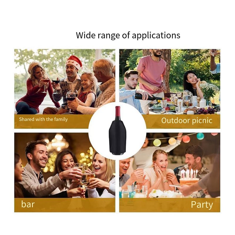 غطاء تبريد النبيذ B-T 2X، غطاء - مراجعة Wine Chiller Sleeve وسعره