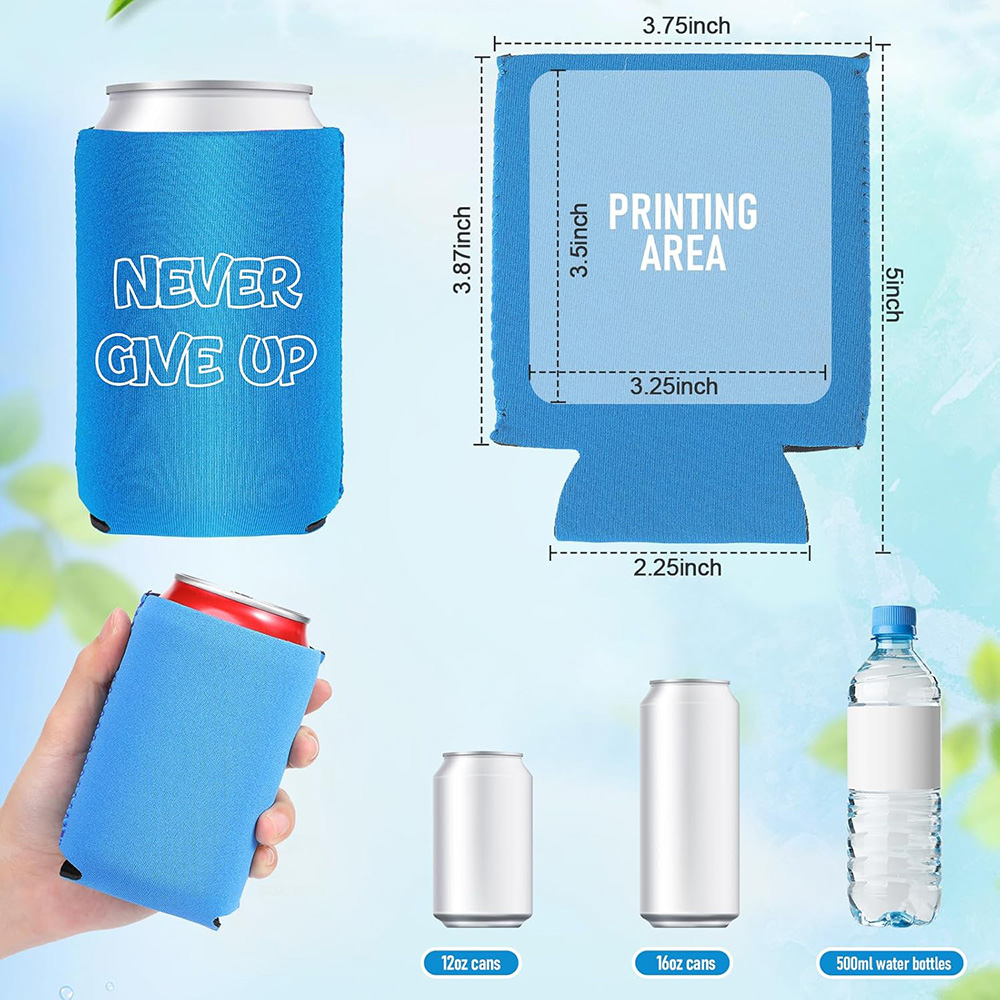 أغطية علب البيرة الفارغة بالجم - مراجعة Wine Chiller Sleeve وسعره