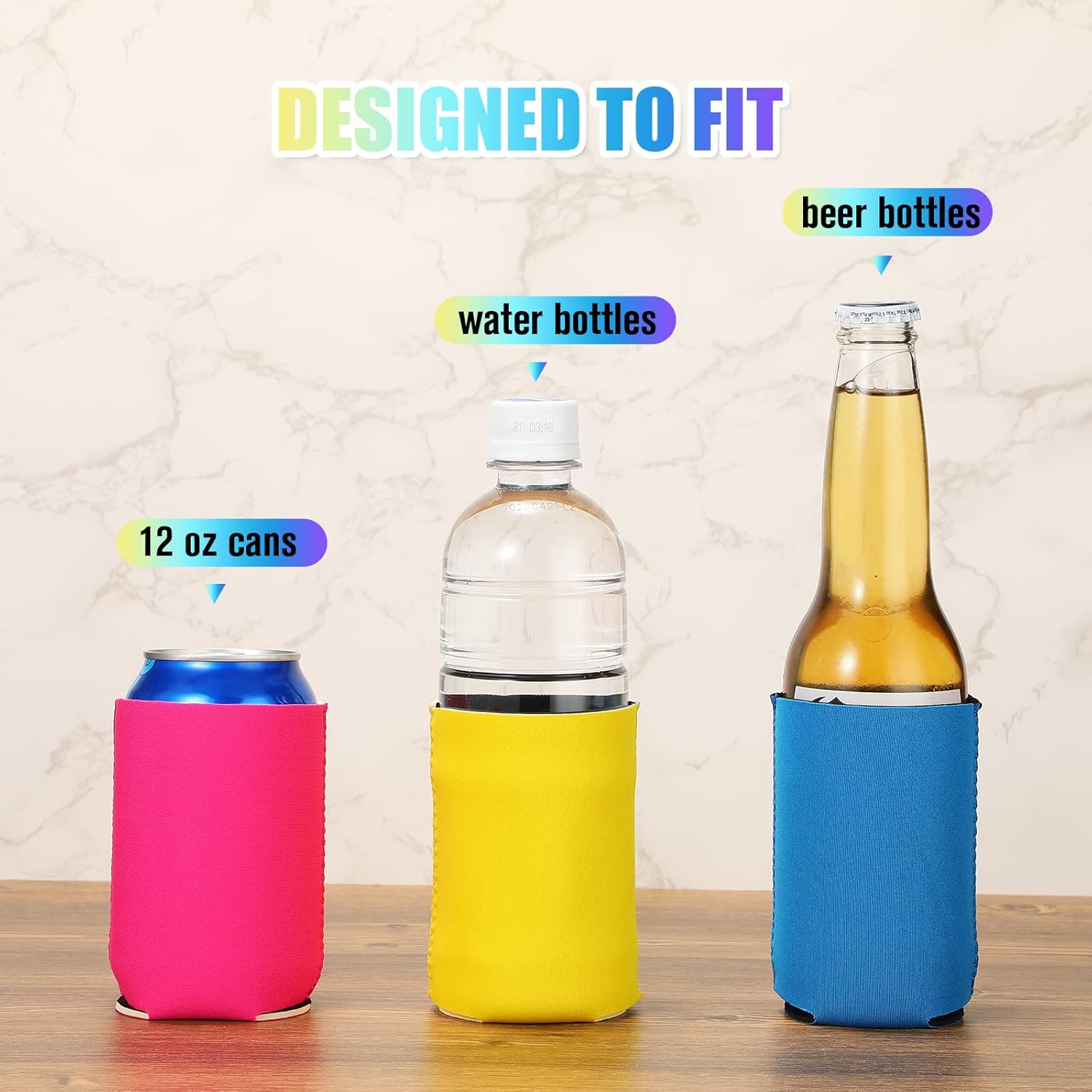 أغطية علب البيرة الفارغة بالجم - مراجعة Wine Chiller Sleeve وسعره