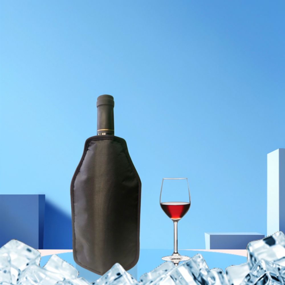 غلاف تبريد محمول للنبيذ، لفافة - مراجعة Wine Chiller Sleeve وسعره