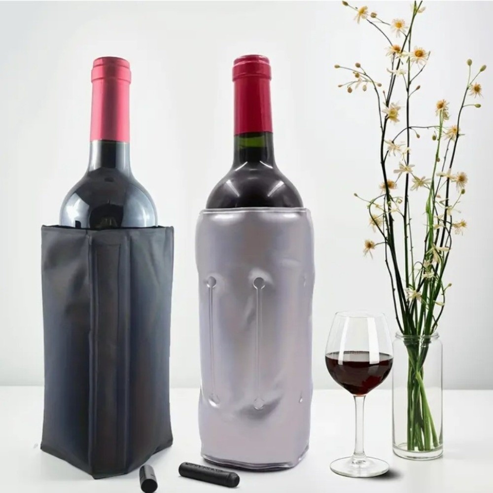 حقيبة تبريد النبيذ 33 سم × 18  - مراجعة Wine Chiller Sleeve وسعره